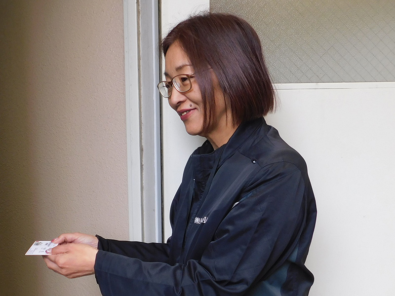 近隣挨拶の実施